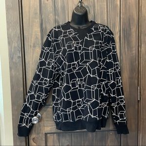 Cube crew neck pullover